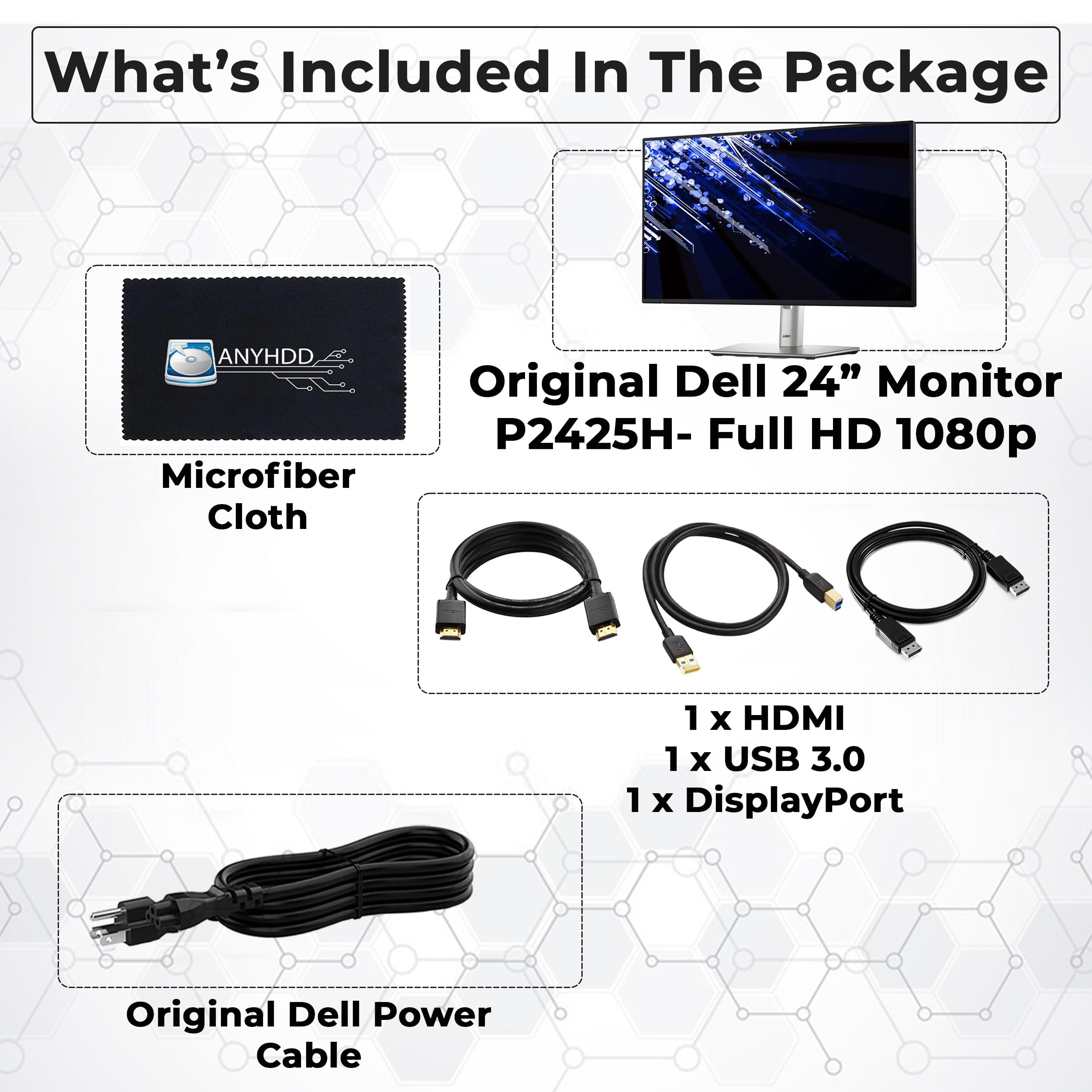 Dell P2425H ディスプレイ スタンド付き HDMIケーブル付 Amazon.co.jp: Dell Technologies P2425H 23.8インチ モニタ